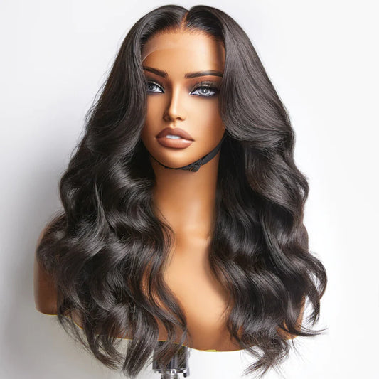 180% Density Air Cap Wear to Go Glueless 5×5 Transparent Lace Wig
